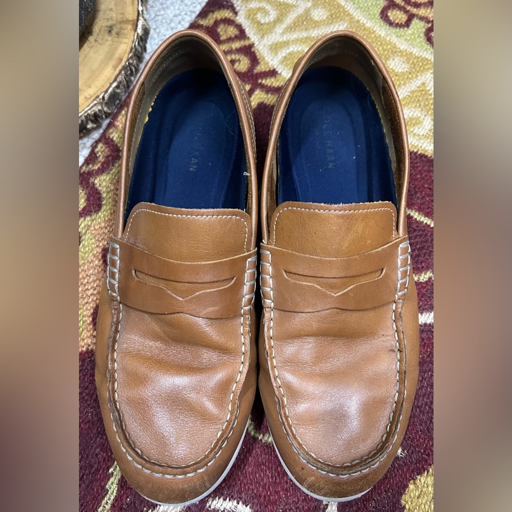 Cole Haan Size 10 1/2 Tan Loafers
